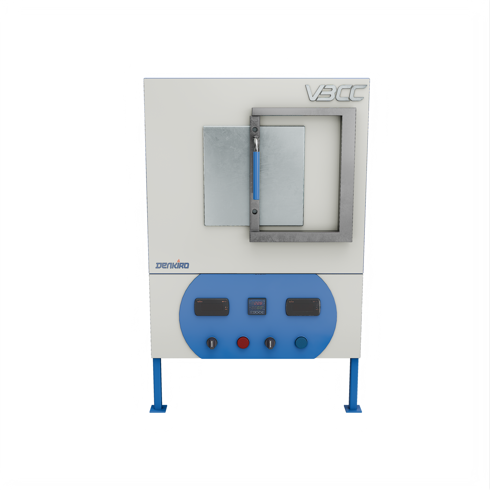 The VBCC muffle furnace offers a space-saving design with precise temperature control and quick heating for laboratory use