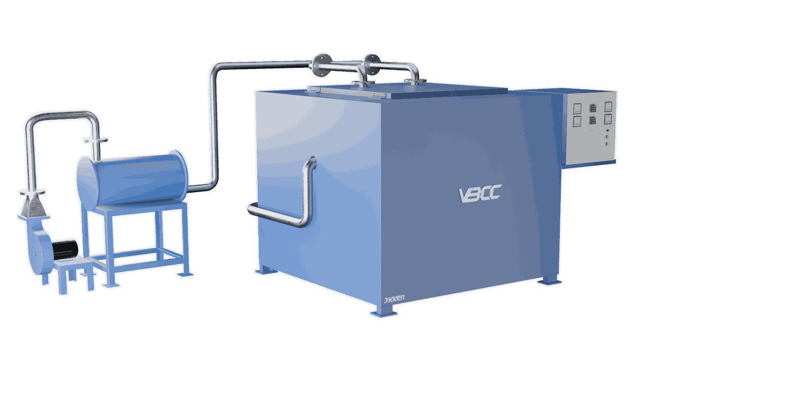 VBCC's Electro spinner unit, a cutting-edge device for electrospinning, emphasizing its role in modern material fabrication
